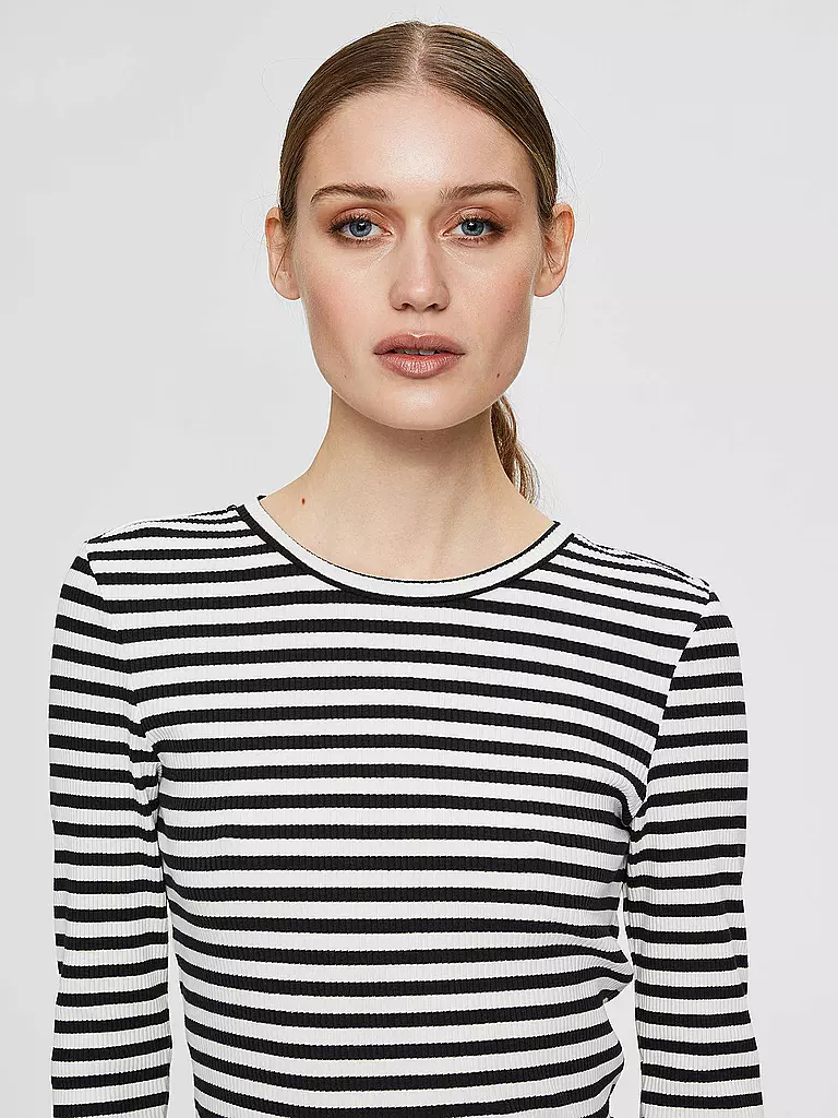 SELECTED FEMME Langarmshirt SLFANNA  schwarz