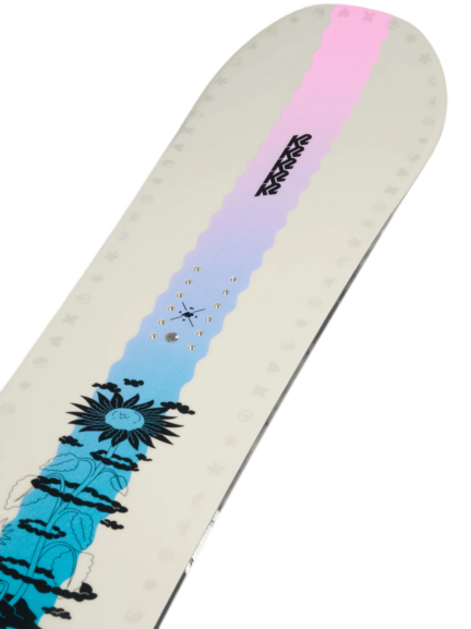 Dreamsicle Freestyle Snowboard