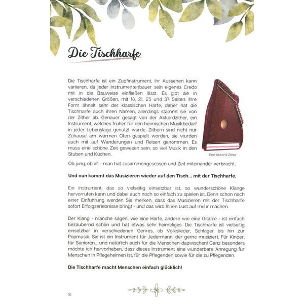 Claudia Groß Die kleine Tischharfen-Schule