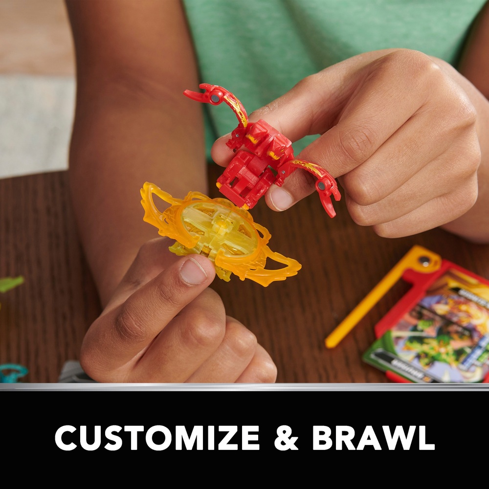 Bakugan Sammelfiguren, individuell gestaltbar, und Sammelkarten-Sortiment