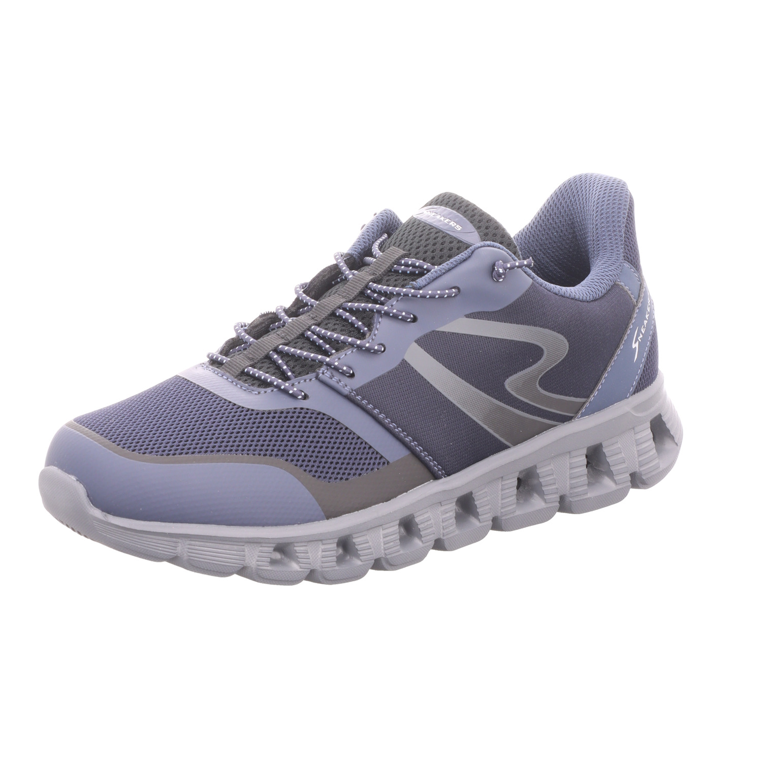 Sneakers Herren-Sneaker Blau-Schwarz-Grau
