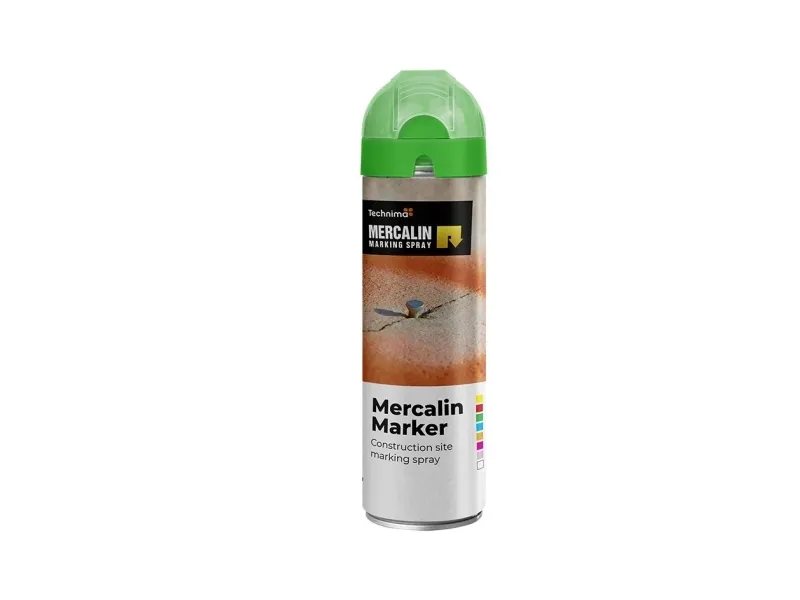 Mercalin Marker fluo 500 ml grøn