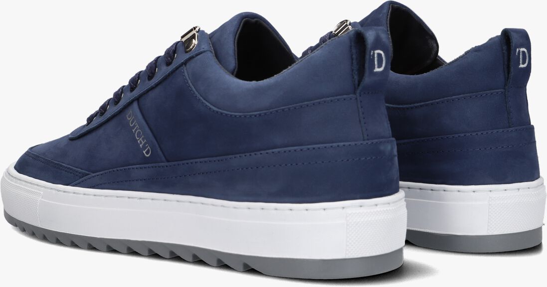 DUTCH\\'D blauwe dutch'd lage sneakers myth heren