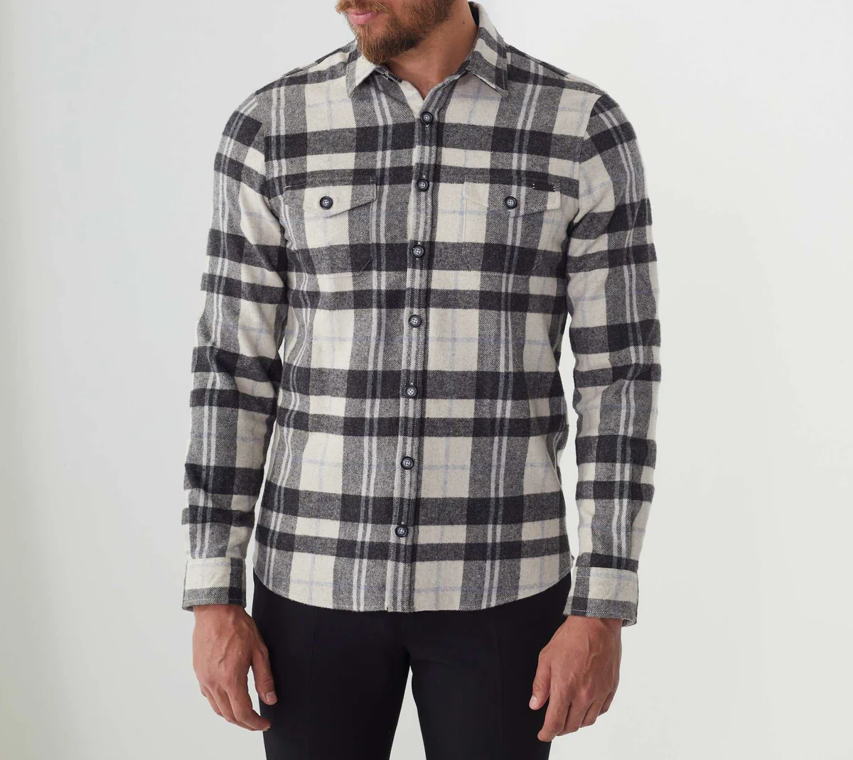 Chemise casual beige 