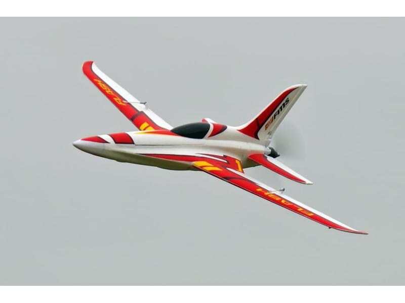 FMS Jet Flash 850 mm PNP inkl. Reflex Gyro Elektro Jet mit Druckpropeller und Reflex Gyro