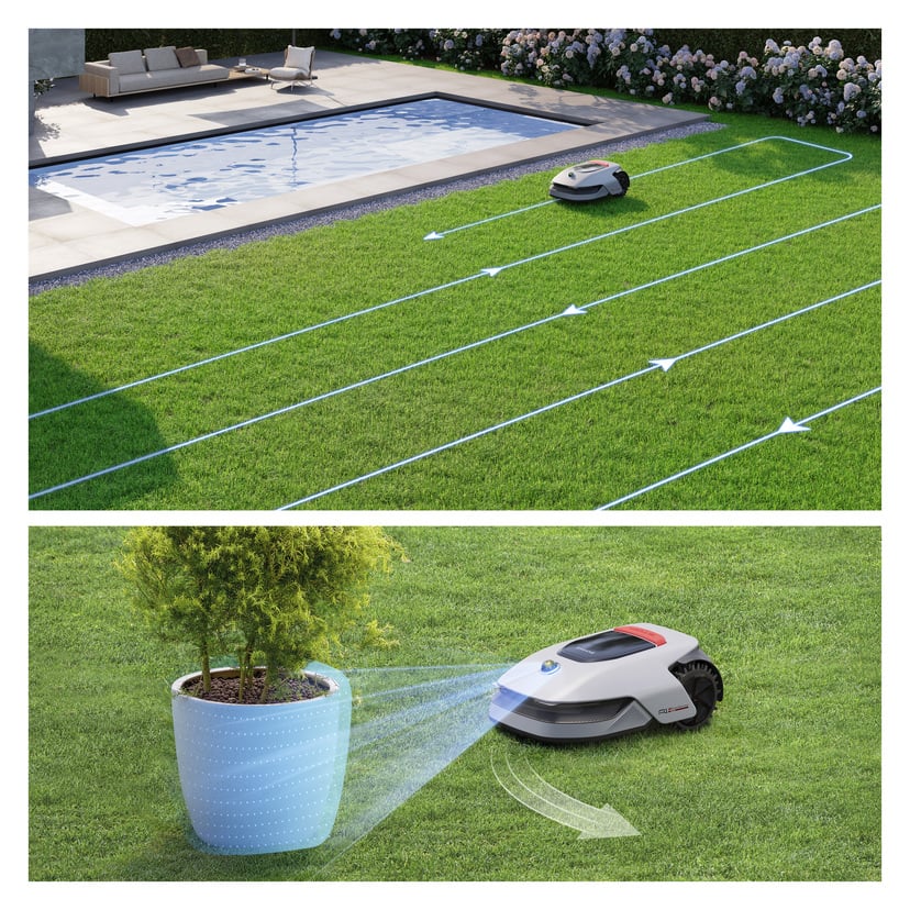 Robotgressklipper 2000 m²