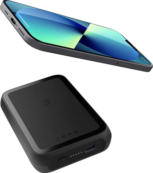 Zens Magnetic 4.000 mAh trådløs powerbank med stander