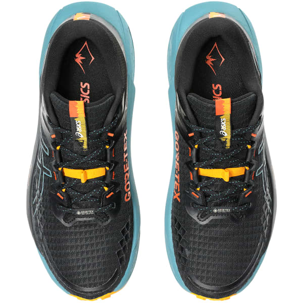 Chaussure trail ASICS GEL-TRABUCO 13 GORE-TEX BLACK/ATLANTIS BLUE