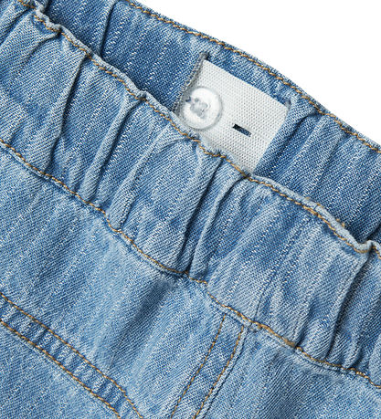 Name It Shorts - NkmRyan - Hellblauer Denim/Streifen