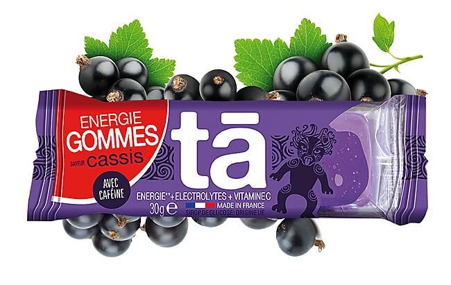 TA ENERGY - GEL ENERGY GOMMES CASSIS + CAFEINE