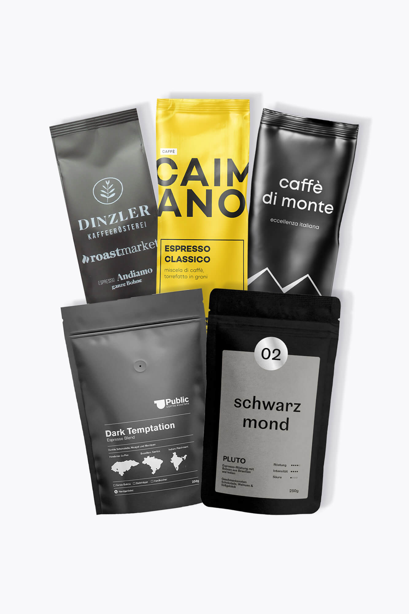 Exklusive Espressi - Probierpaket