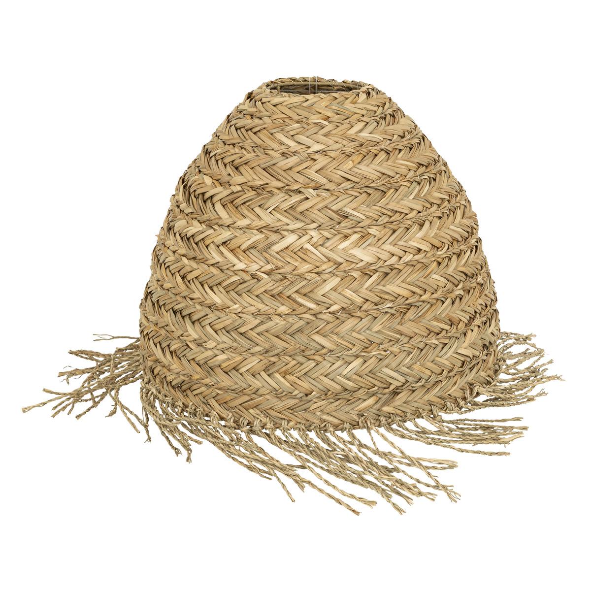 ABAT JOUR ROSEAU HANIA NATUREL D.37CM