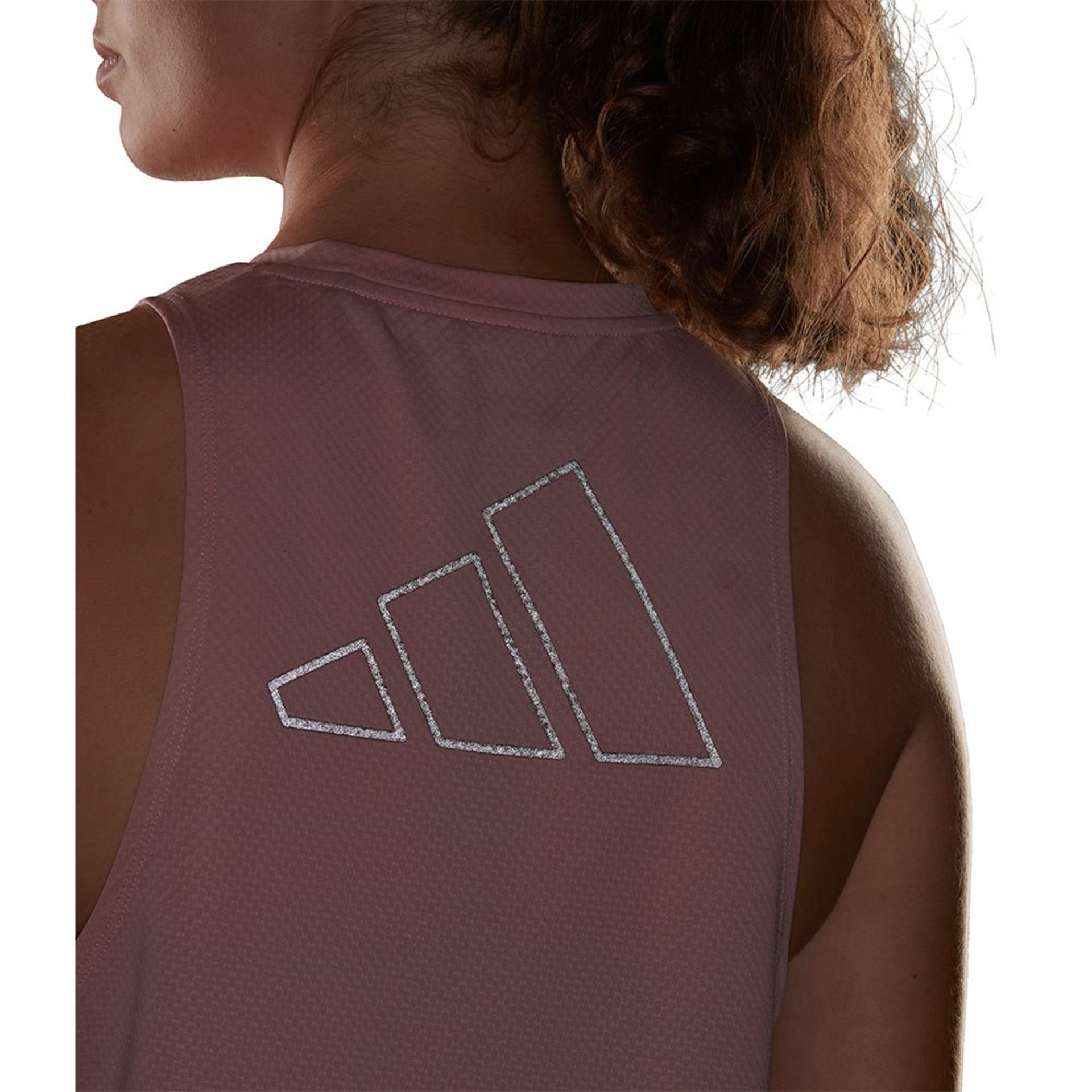 adidas RI 3B Hardloop Tank Roze Dames