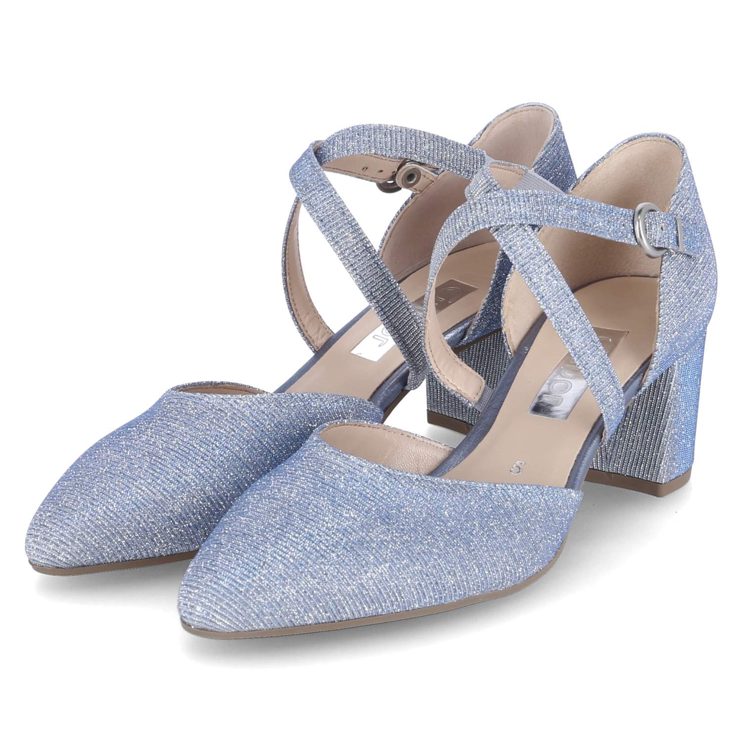 Gabor Spangenpumps - aquamarin