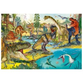 Dino World puzzel 50 stukjes