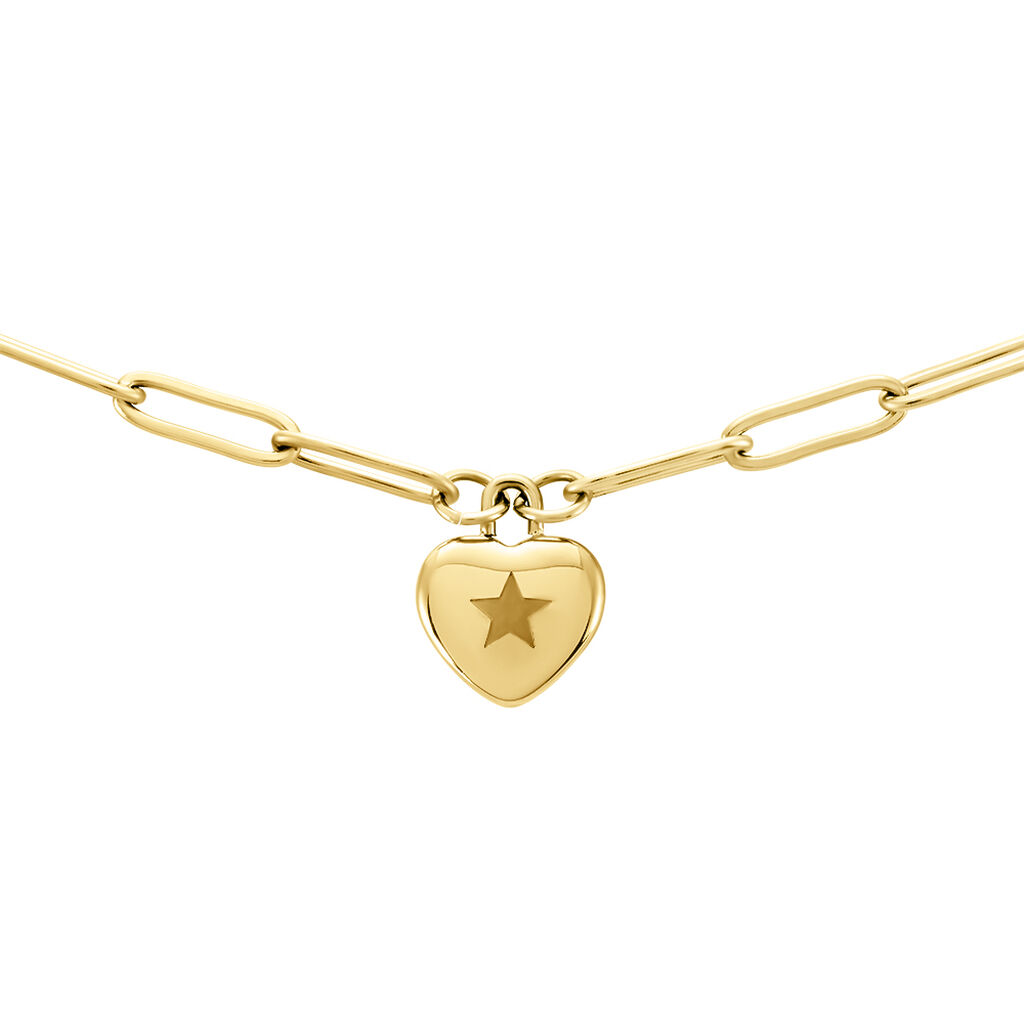 Bracelet Fidda Acier Doré