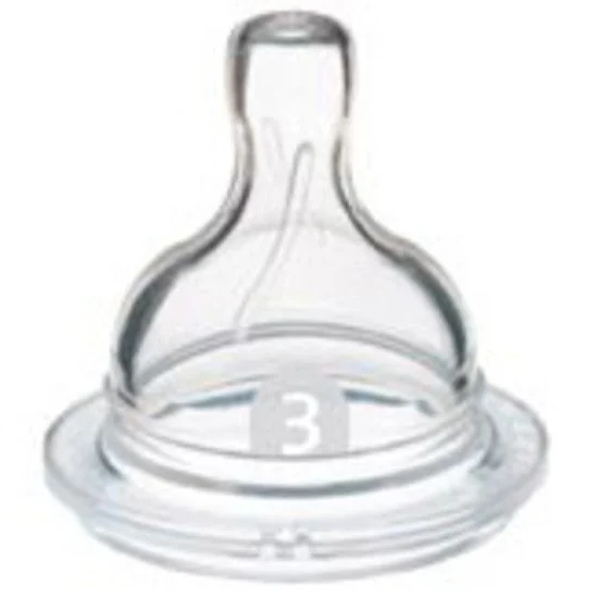 Tétine en silicone 3 trous   3 trous   de               Philips AVENT