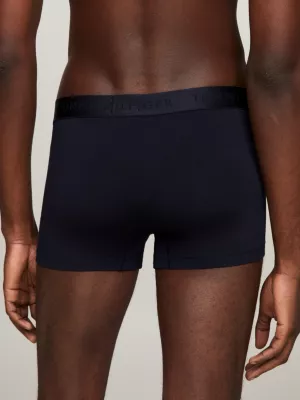 Conjunto de 3 Cuecas Boxer com Logotipo Tonal na Cintura