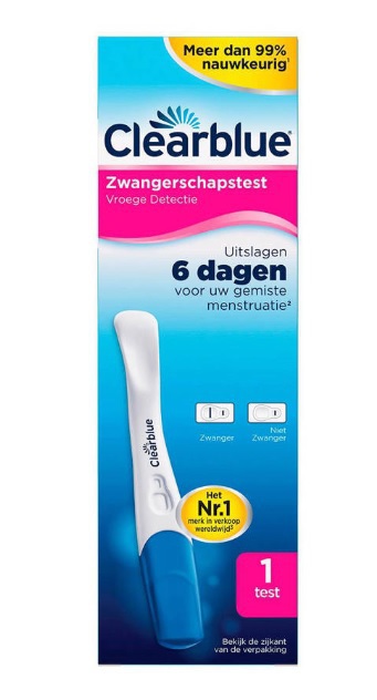 Clearblue Plus Vroegtijdige Opsporing 1 Stuk