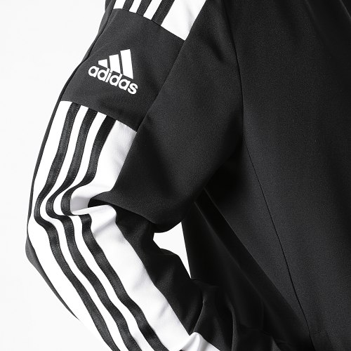 Veste Zippée A Bandes GK9549 Noir