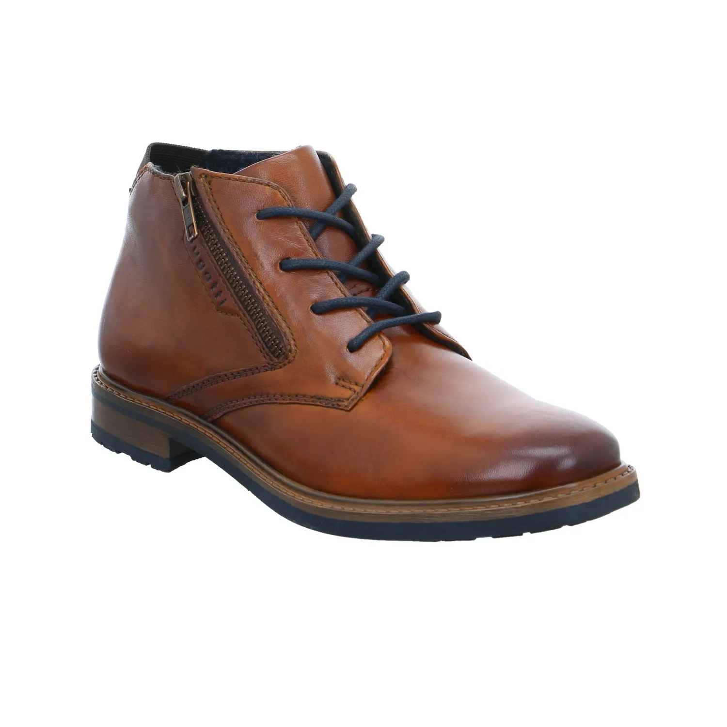 BUGATTI SHOES Boots Cognac Leder