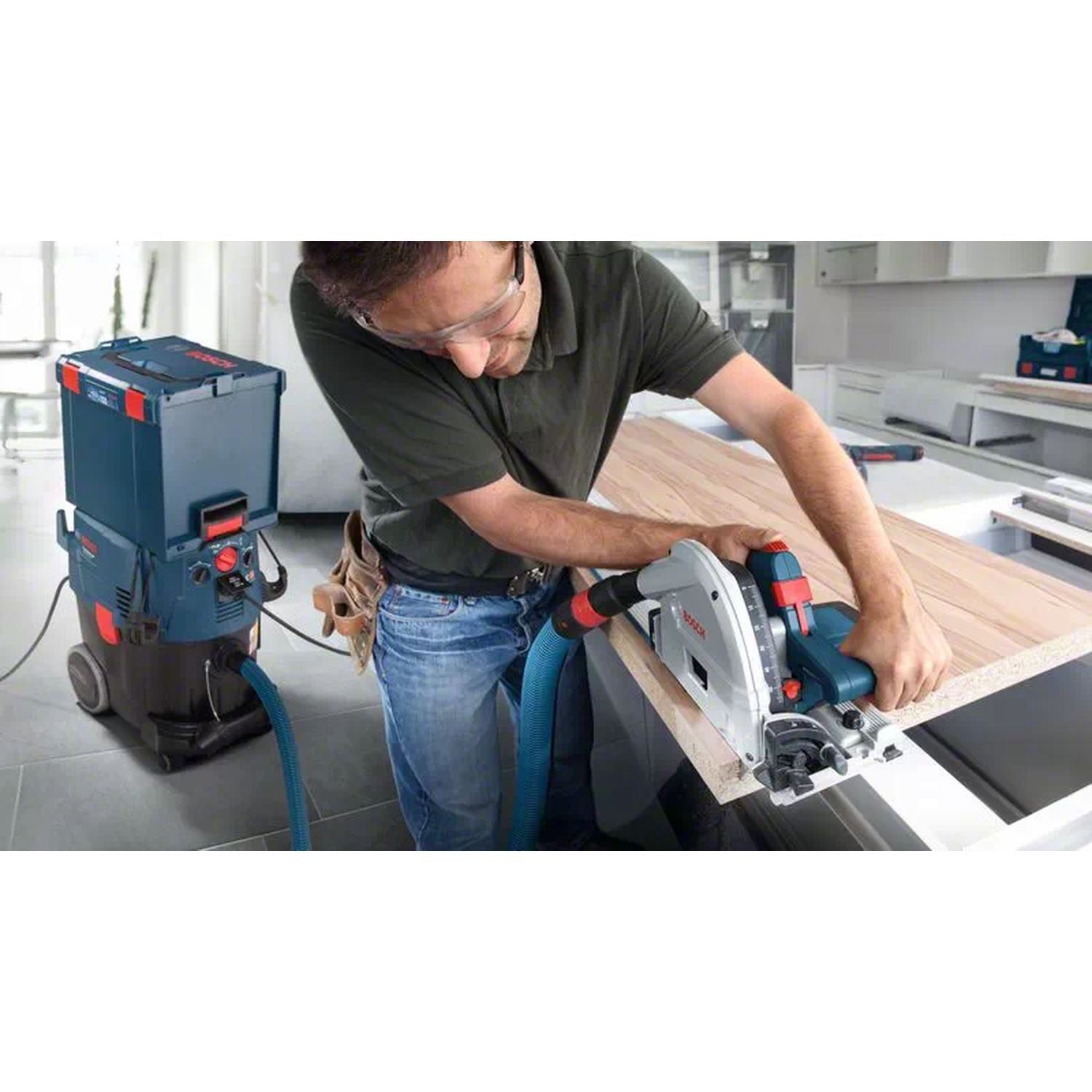 Bosch Professional GAS 35 M AFC Nat- en Droogstofzuiger - 06019C3100