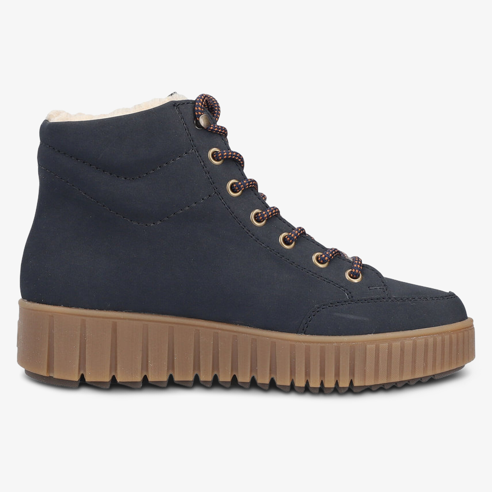 rieker Damen Winter Boots blau