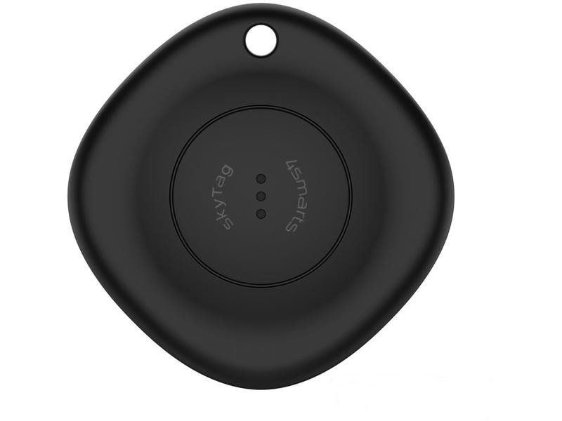4smarts Schlüsselfinder SkyTag Schwarz Standort-Finder SkyTag mit Kofferanhänger