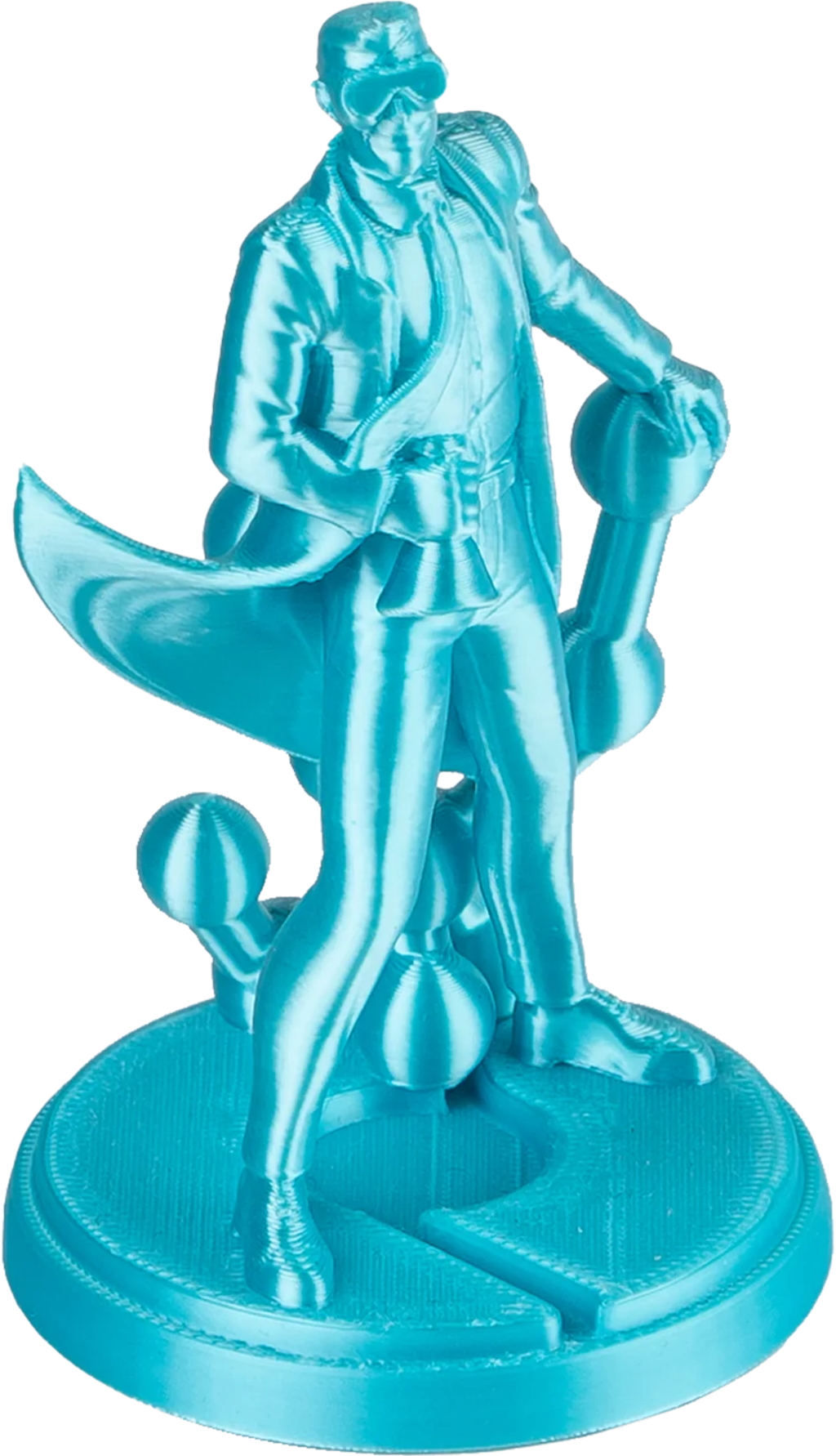 Polymaker  Panchroma™ PLA Silk Light Blue, 1,75 mm / 1000 g    Der Glanz der Eleganz in Light Blue