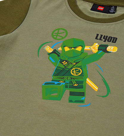 LEGO? Ninjago T-Shirt - LwTano 606 - Light Olive Green