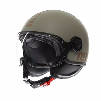 Casque Momo Design FGTR CLASSIC - Vert / Marron