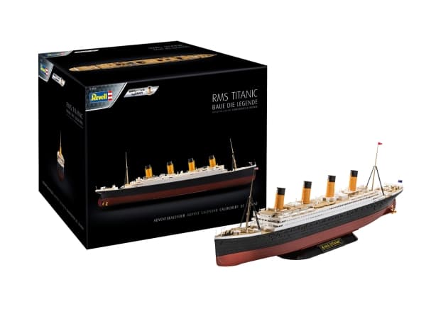 Revell Titanic, Passasjerskipsmodell, Monteringssett, 1:600, Titanic, Alle kjønn, 156 stykker