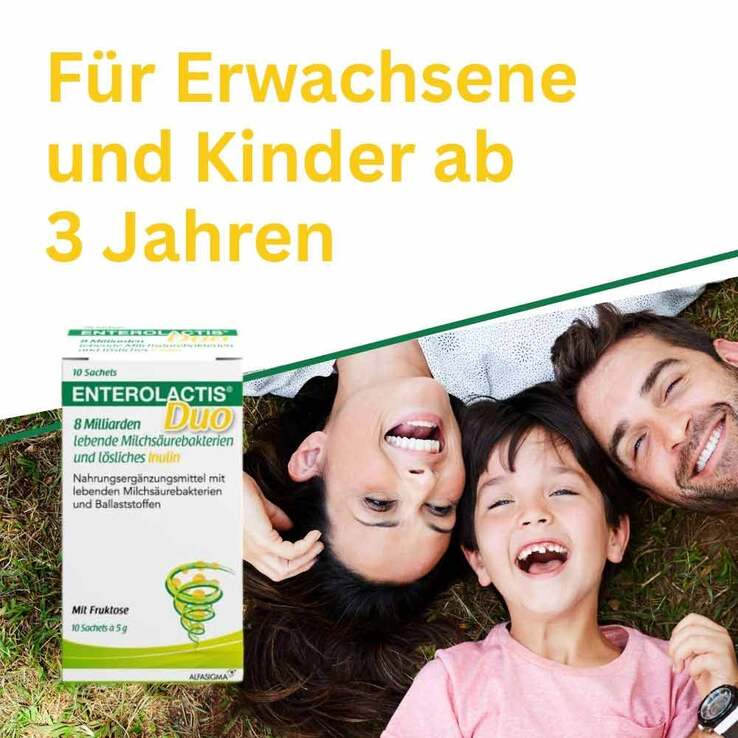 Enterolactis Duo Pulver Sachets, 10X5 g