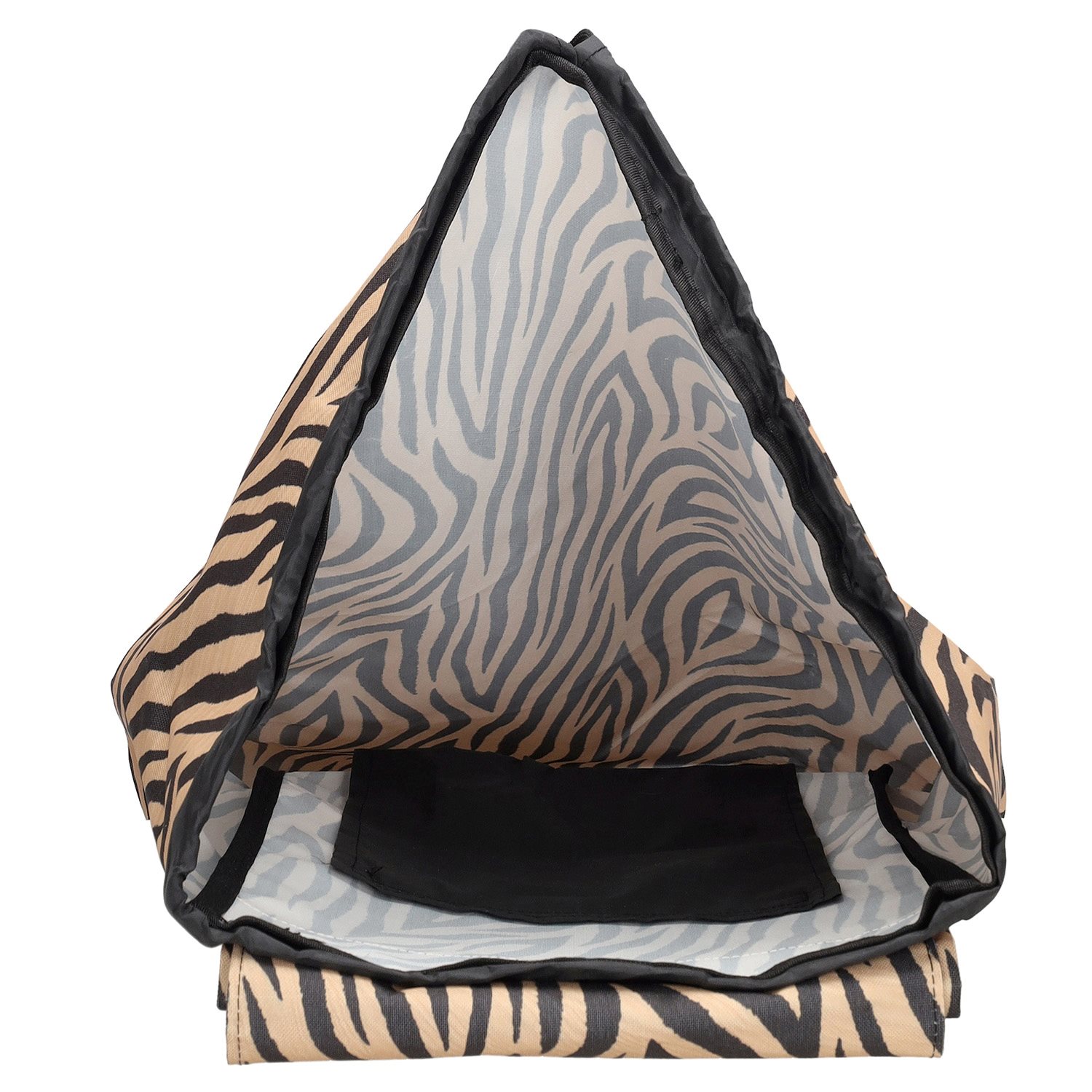 Beagles Alberic Shopping Trolley zebra brown