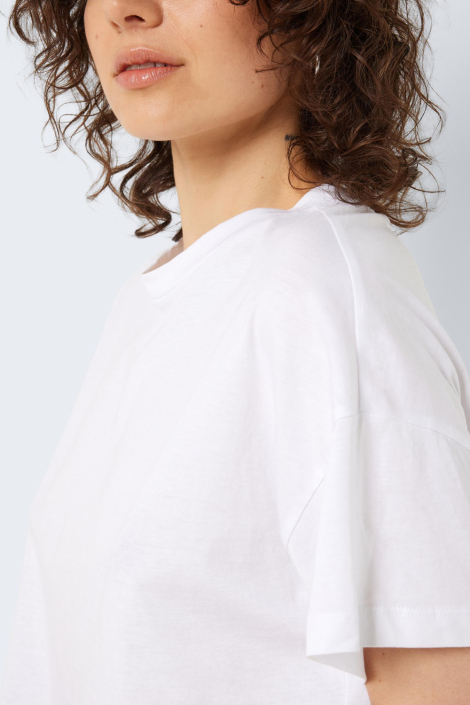 Noisy may witte dames t-shirt