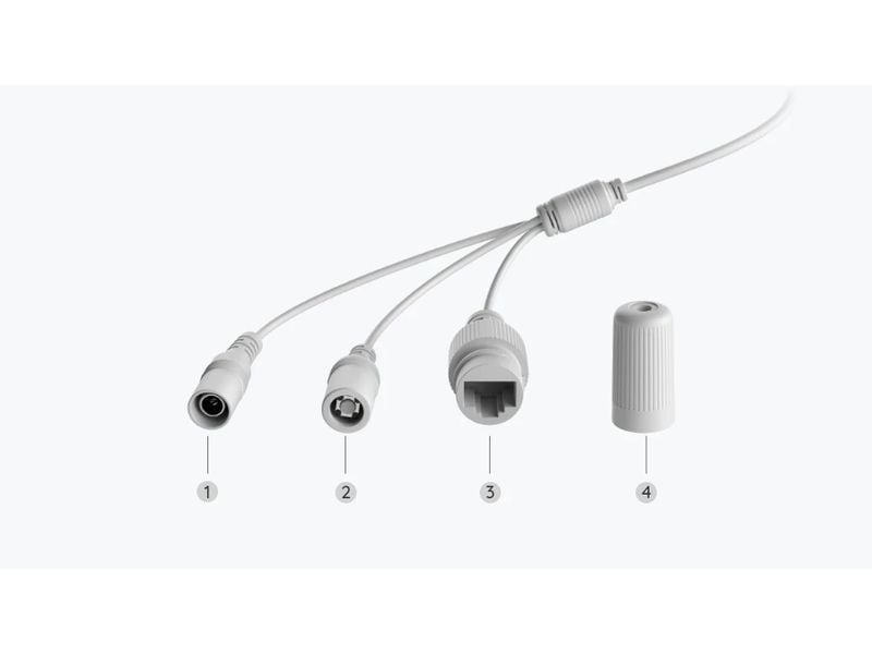 Reolink Netzwerkkamera P324 2K 5MP PoE IP-Kamera mit Personen- & Autoerkennung