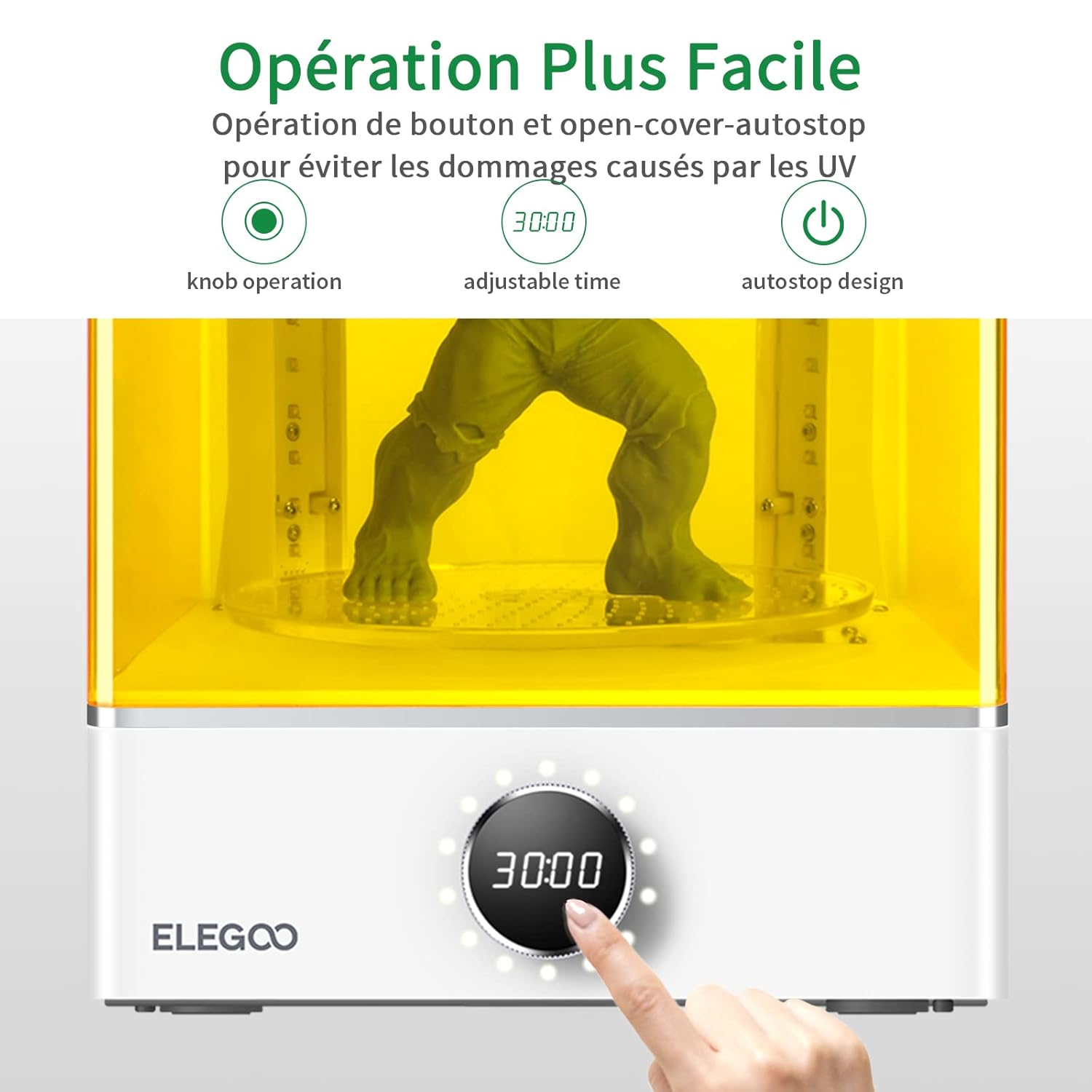Machine de nettoyage et de durcissement ELEGOO Mercury X Bundle