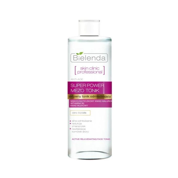Bielenda Skin Clinic Professional actief verjongend tonicum voor de rijpere huid 200 ml