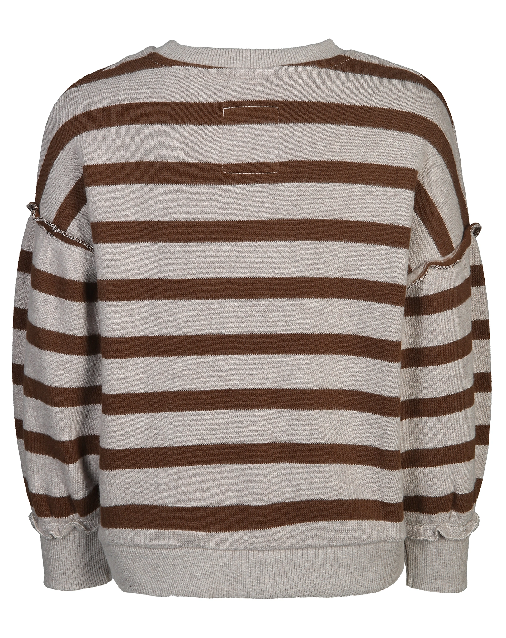 Sweatshirt JERSEY STITCH gestreift in oat