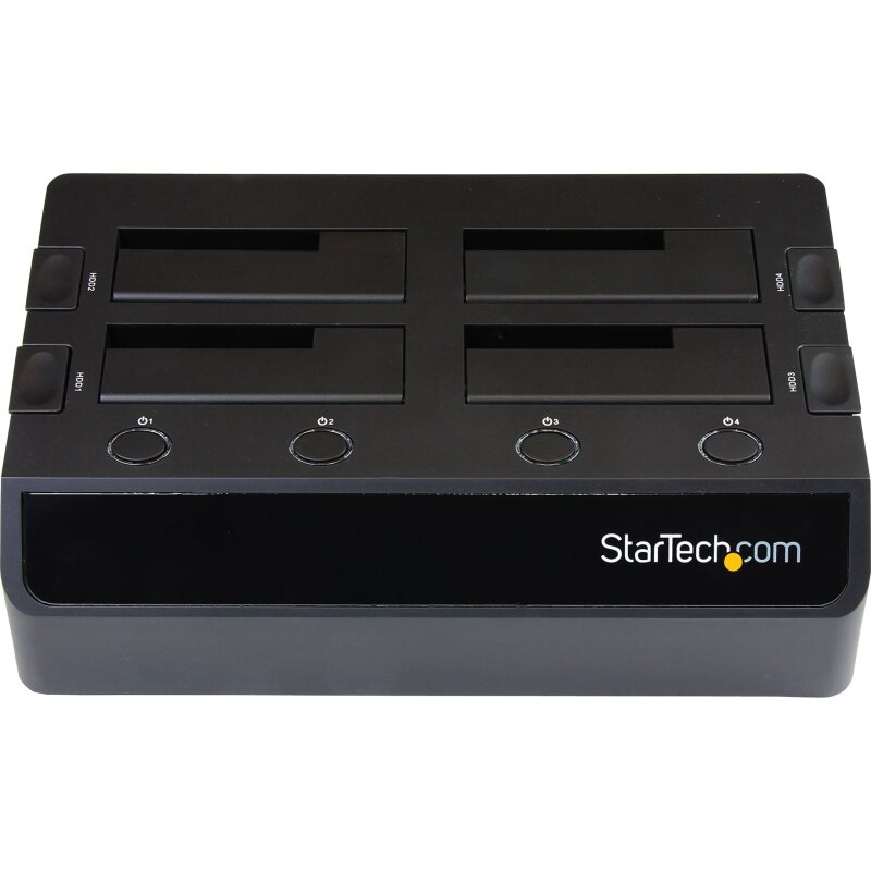 StarTech.com Station d'accueil USB 3.0 pour 4 disques durs SATA III 2,5
