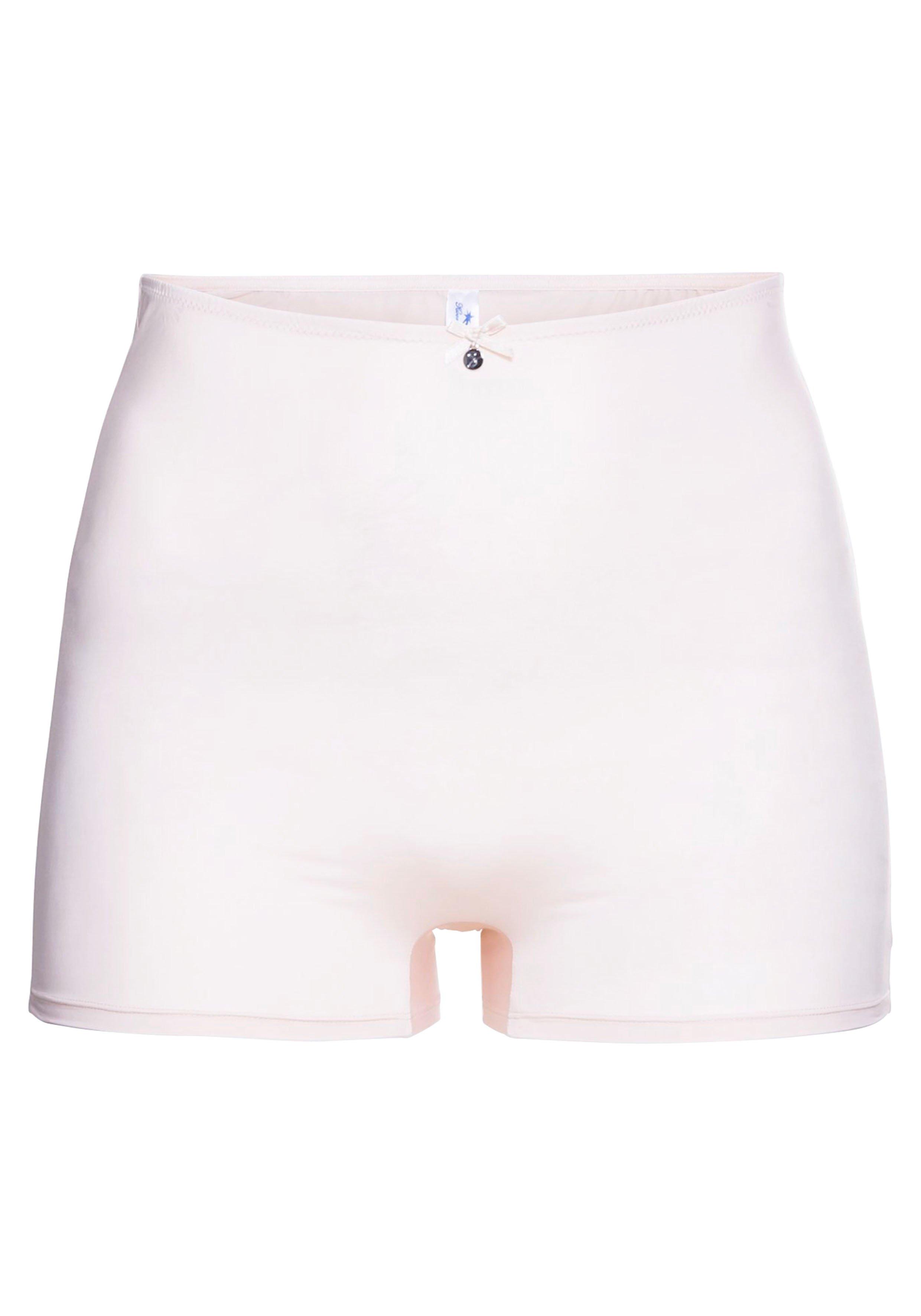 Panty im High-Waist-Schnitt, mit kurzem Bein