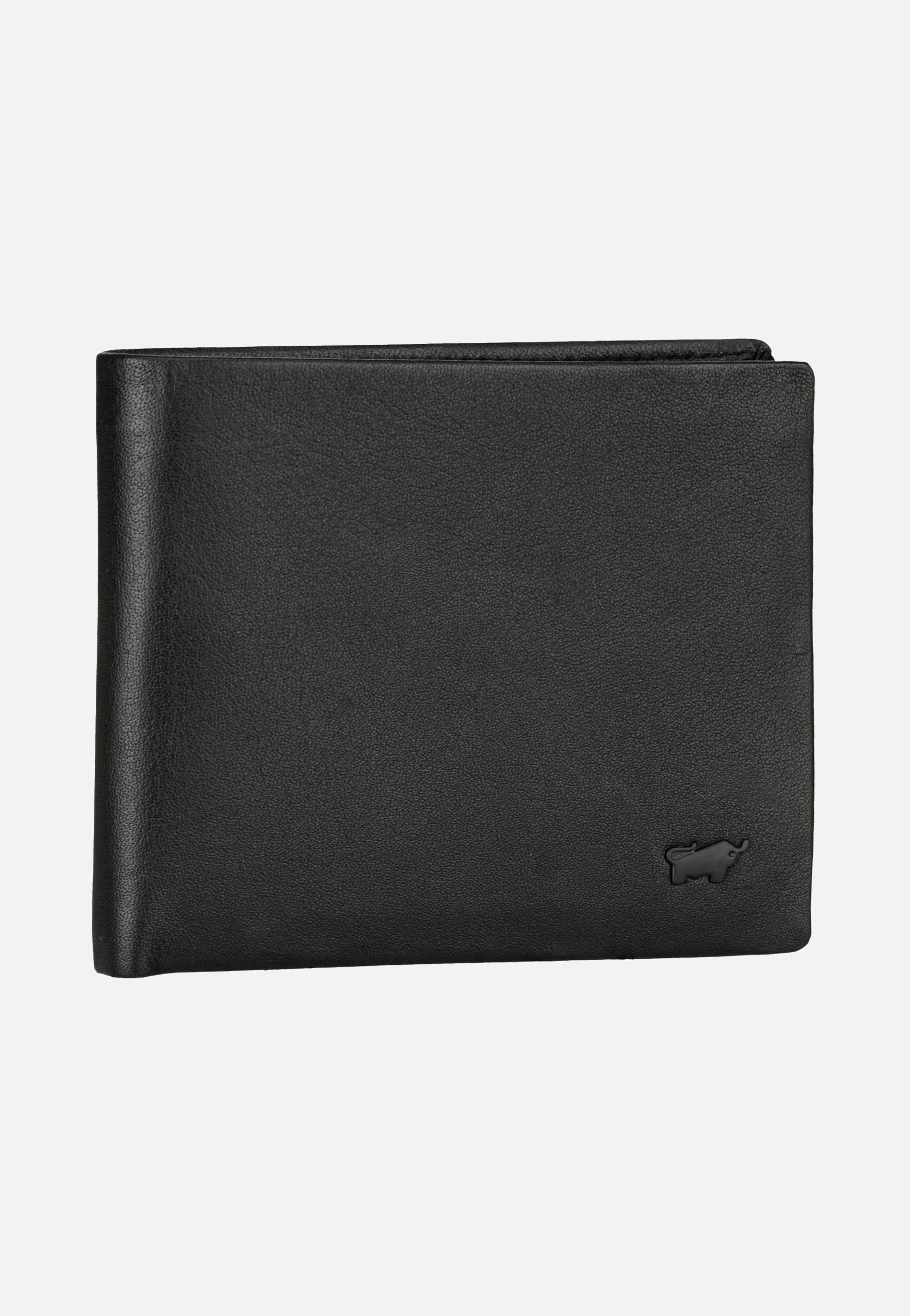Hannes Coin Wallet 4+4Cs Schwarz - Portemonnaie