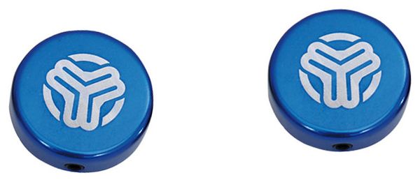 SB3 Embouts de Guidon Alu Bleu