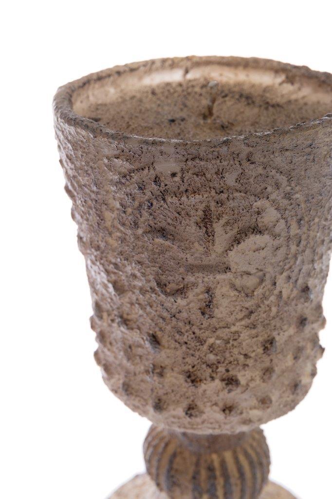 Vasenkerze - gold - 18 cm