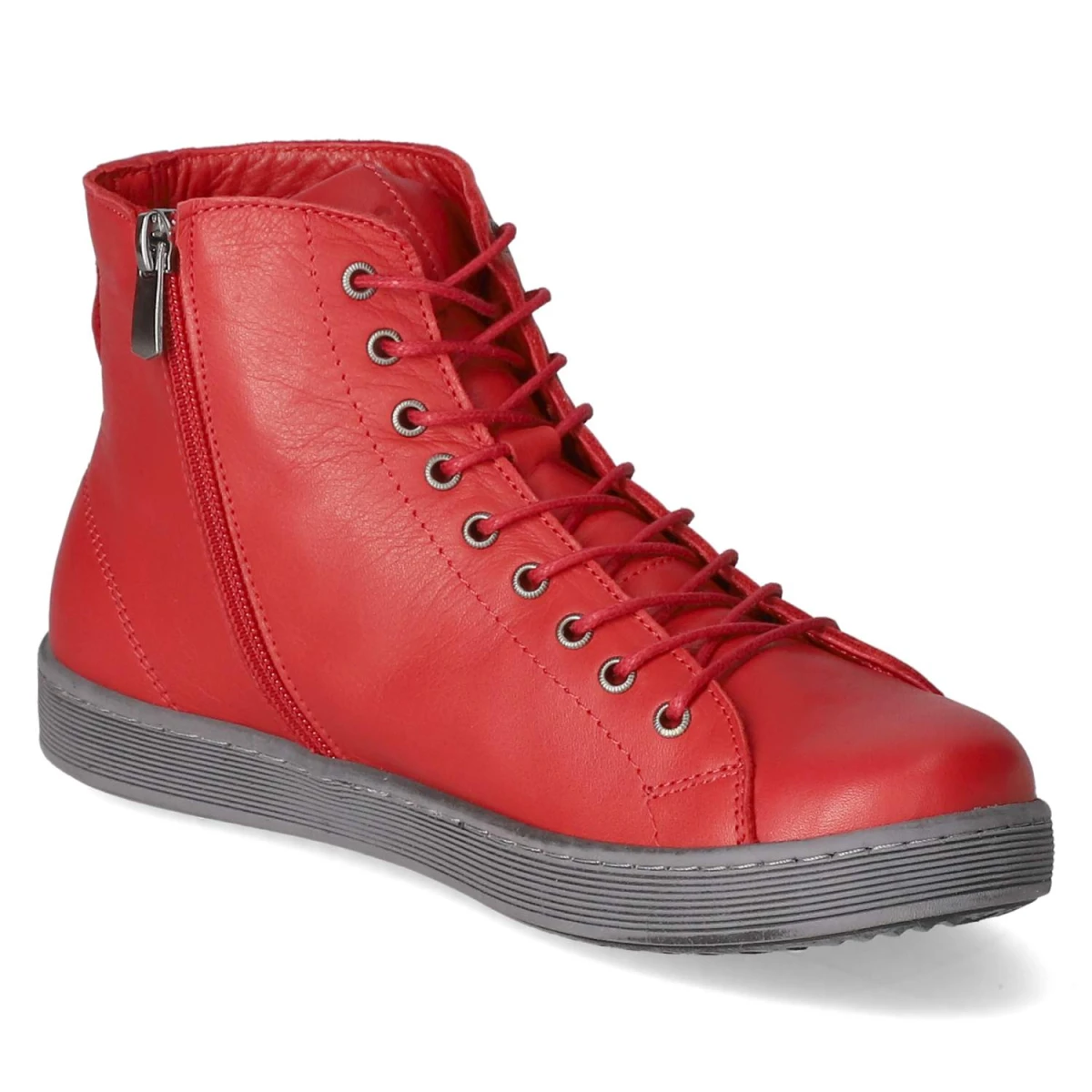 Andrea ContiSchnürstiefeletten - chili/grau