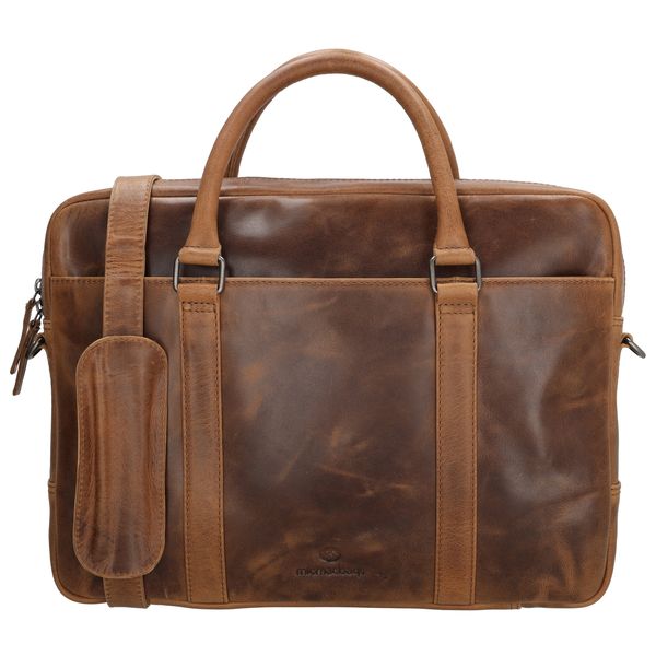 Micmacbags Next Navajo Laptoptas 15,6 inch Bruin