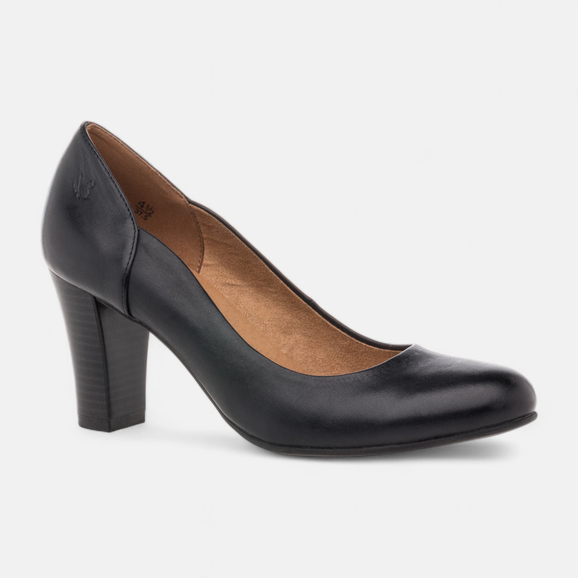 Escarpins à talon Femme en cuir bleu