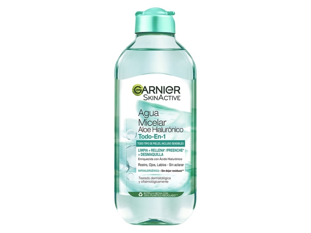 ÁGUA MICELAR GARNIER ALOE HIALURÓNICO 400ML