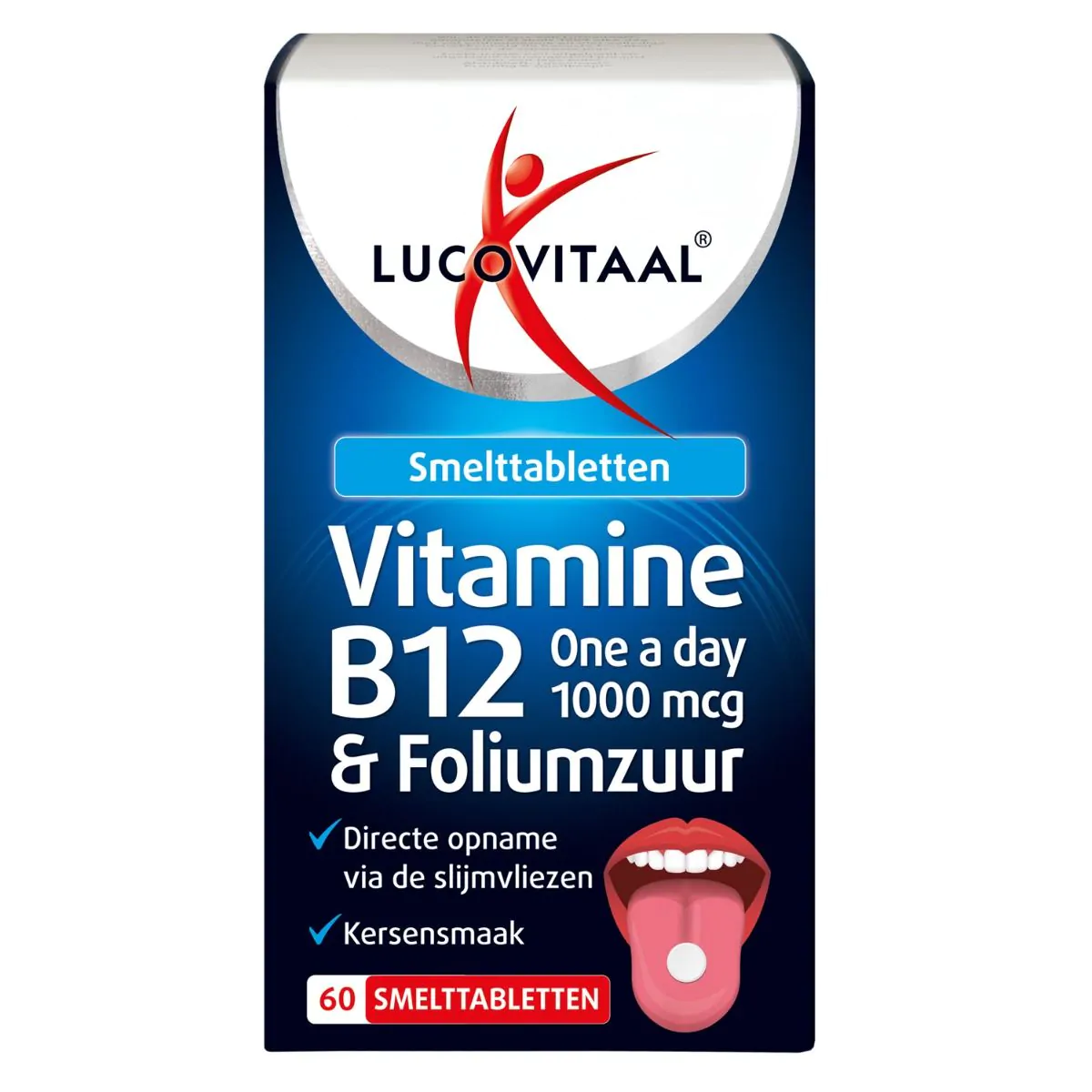 Vitamine B12 & Foliumzuur 60 smelttabletten