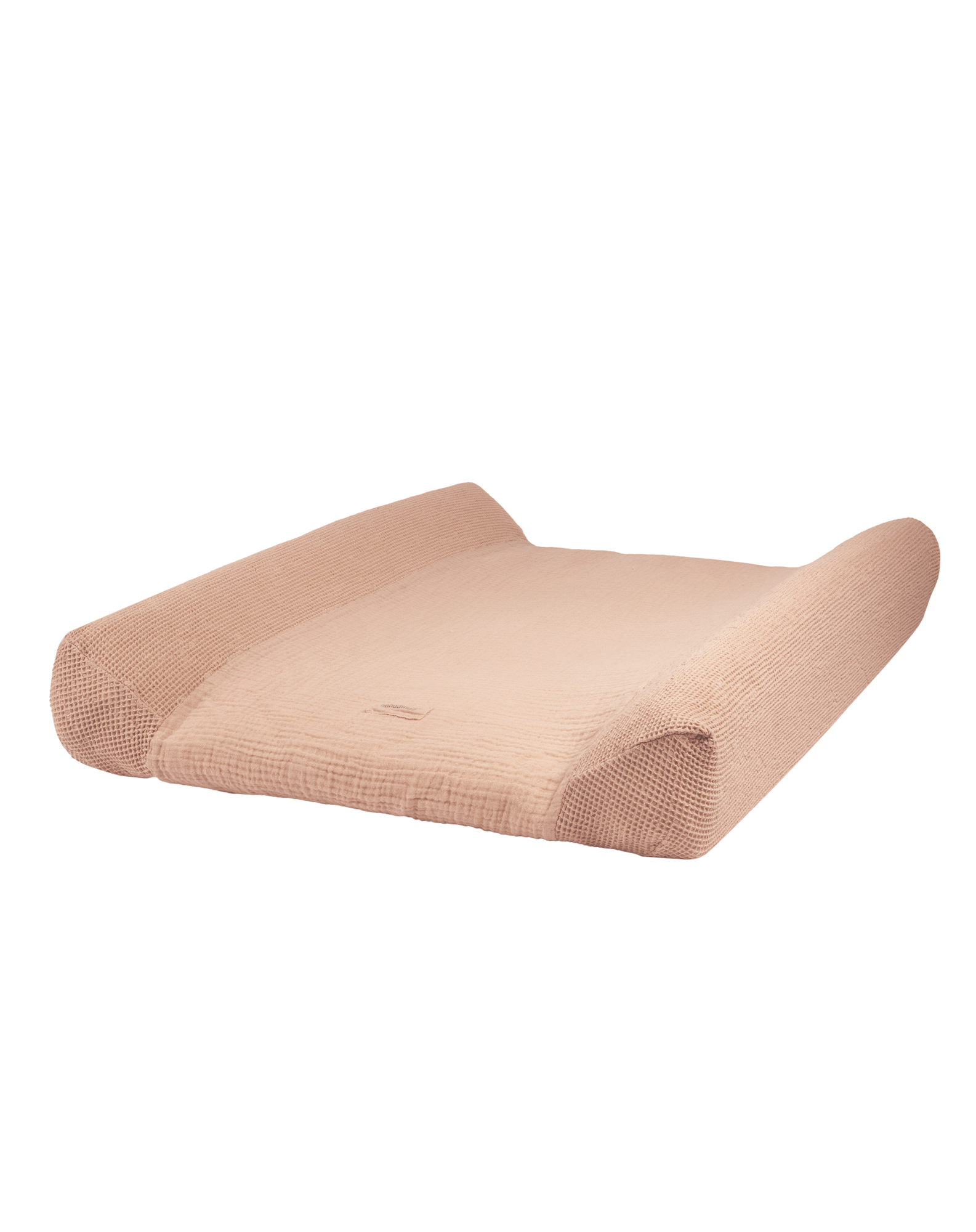Housse de matelas à langer wabi-sabi en coton lavé | Rose